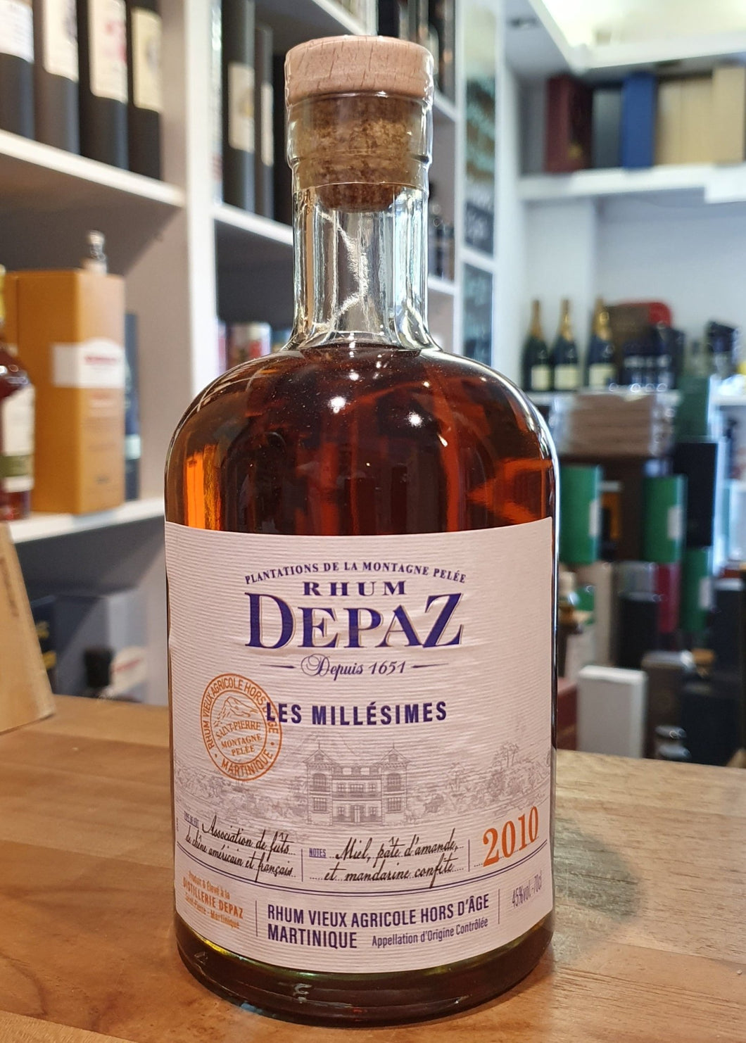 Depaz Millesimes 2010 Rum 45 % vol. 0,7l Rhum