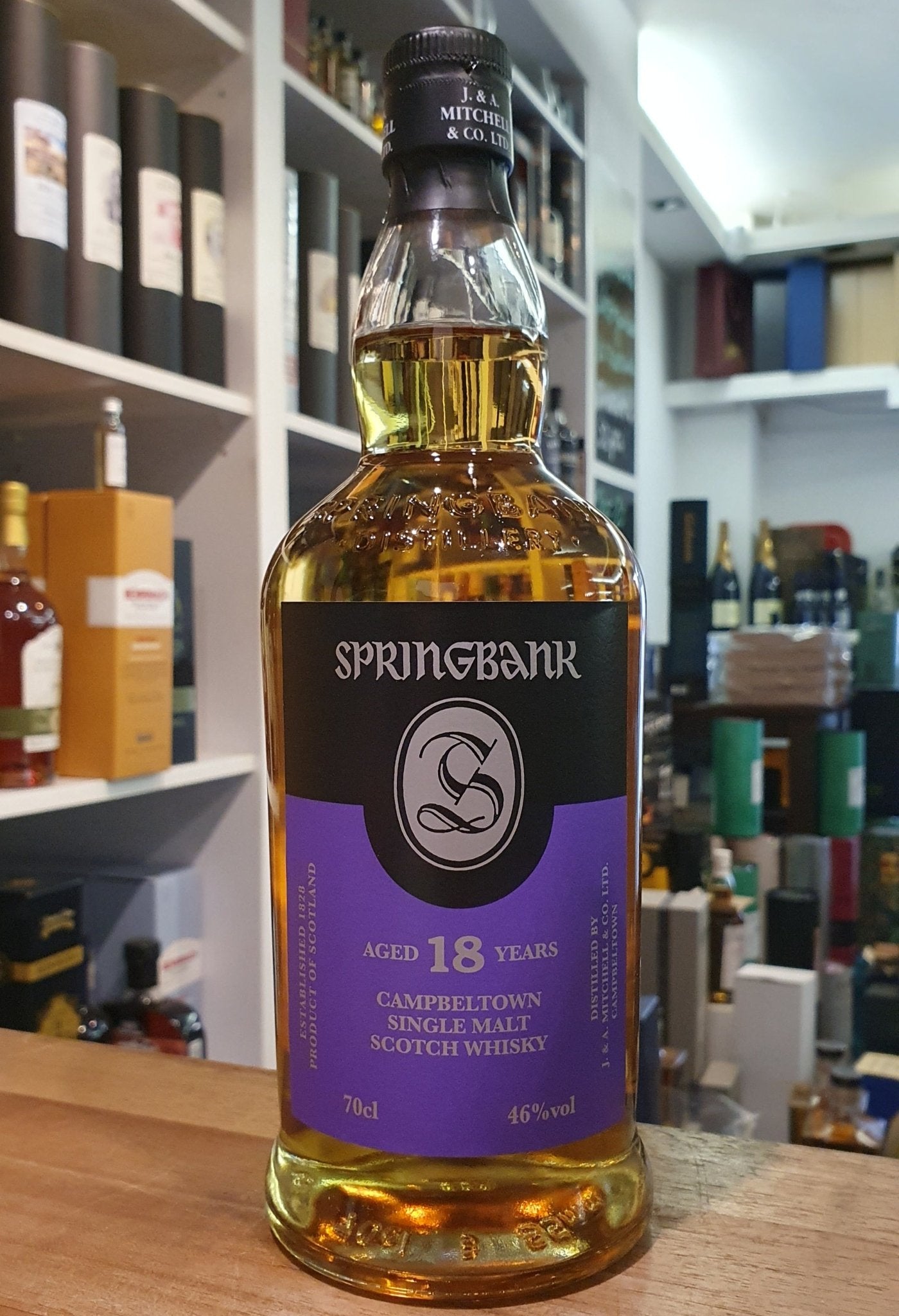 Springbank 18y 2024 0,7l 46% vol. o. Dose Campbeltown neu