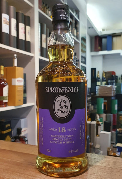 Springbank 18y 2024 0,7l 46% vol. o. Dose Campbeltown neu