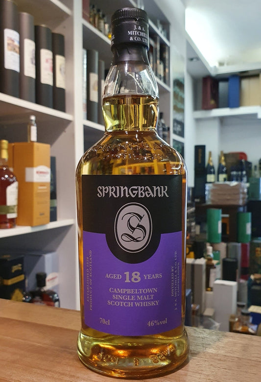 Springbank 18y 2024 0,7l 46% vol. o. Dose Campbeltown neu
