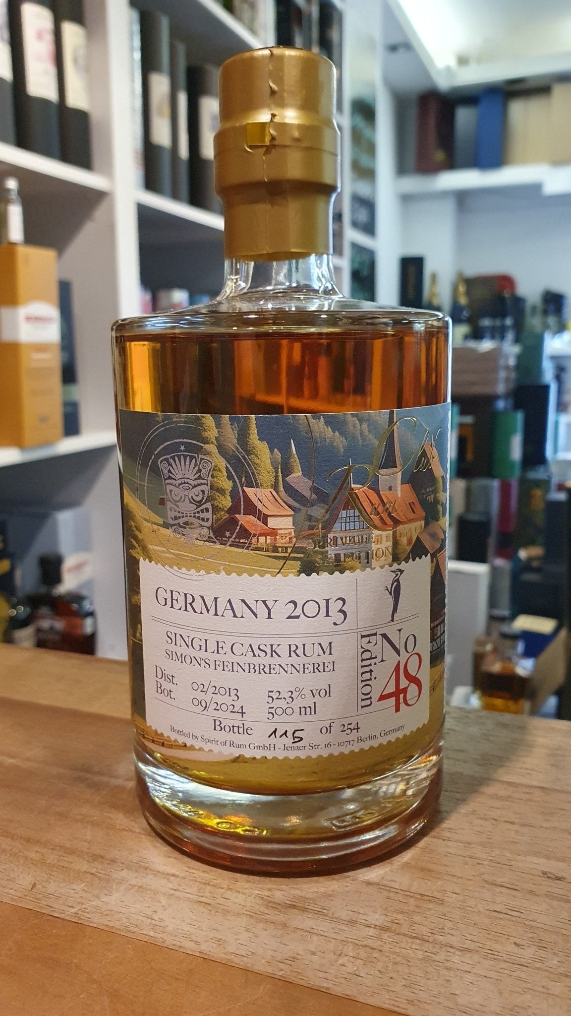 Rumclub Ed.48 Germany 2013 52,3% vol. 0,5l Single cask Rum club Deutschland