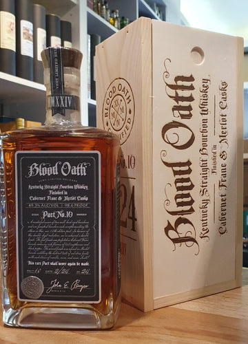 Blood Oath Pact No.10 Kentucky Straight Bourbon Whiskey 0,75l 49,3% vol. limitiert