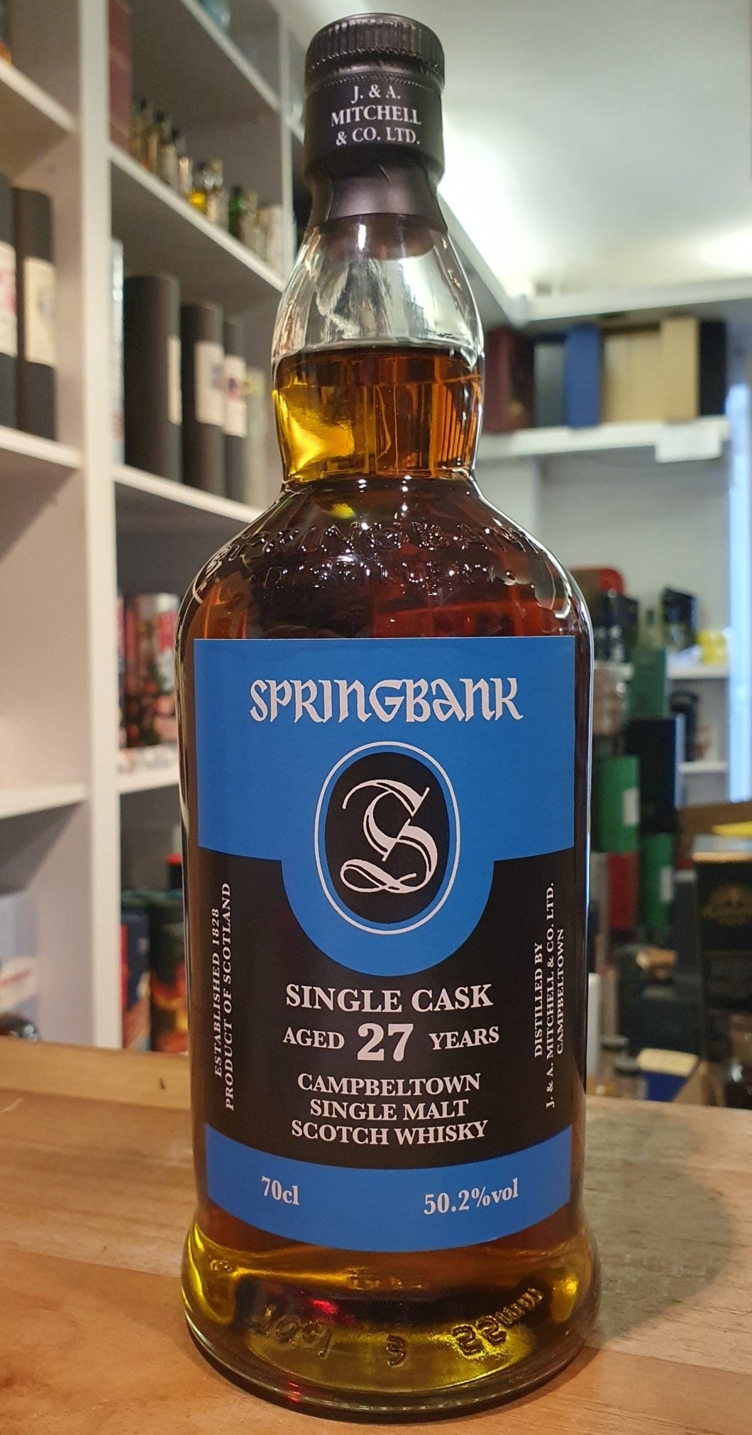 Springbank Single Cask 27y 2024 Cask Strength o.Dose 0,7l 50,2% vol. Schottland Campbeltown