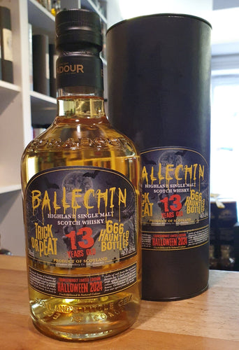 Ballechin Halloween 2010 2024 Edition 13y 0,7l Fl 46,6%vol. Highland whisky trick or peat