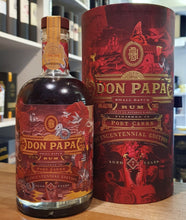 Chargez l&#39;image dans la visionneuse de la galerie,Don Papa Quincentennial Rum Port cask 0,7l 50 % vol. mit Geschenk Dose
