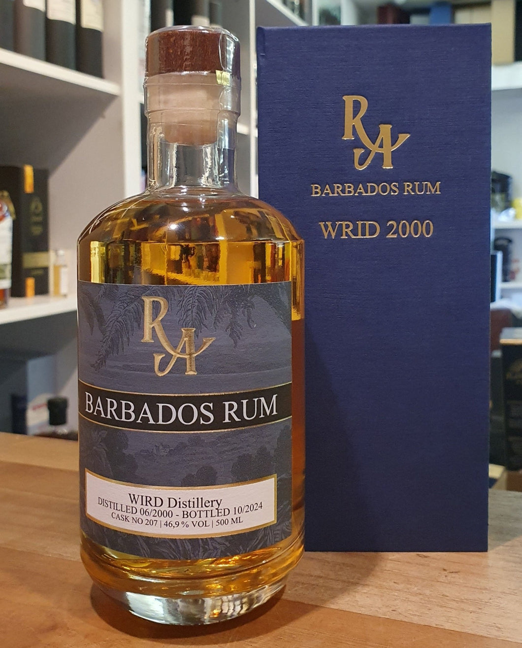 RA Barbados 2000 2024 WIRD Dist. 0,5l 46,9% vol. Artesanal Rum Single Cask