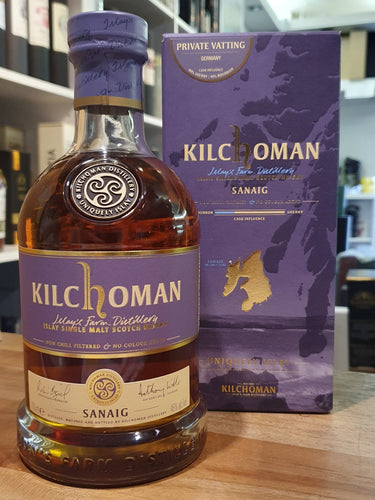 Kilchoman Sanaig Private Vatting Germany Excl. 2024 0.7l 46 % scotch whisky limitiert