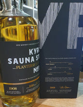 Load image into Gallery viewer, Kyrö Sauna Stories Planteray Rum Cask Edition No.1 Malt Rye whisky 0,7l 50,8 % vol. Finnland
