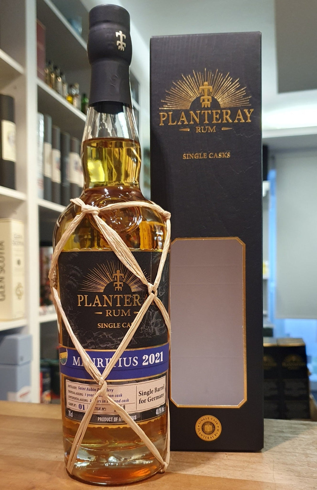 Planteray MAURITIUS 2021 2024 0,7l 40,1% vol. single barrel cask Rum Plantation