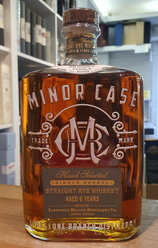 Minor Case Single Barrel 2024 Rye Whiskey 0,7l 55% vol. Bourbon