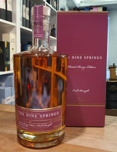 The Nine Springs 7y Marsala Cask peated Whisky 0,5l 58% vol. Eichsfeld