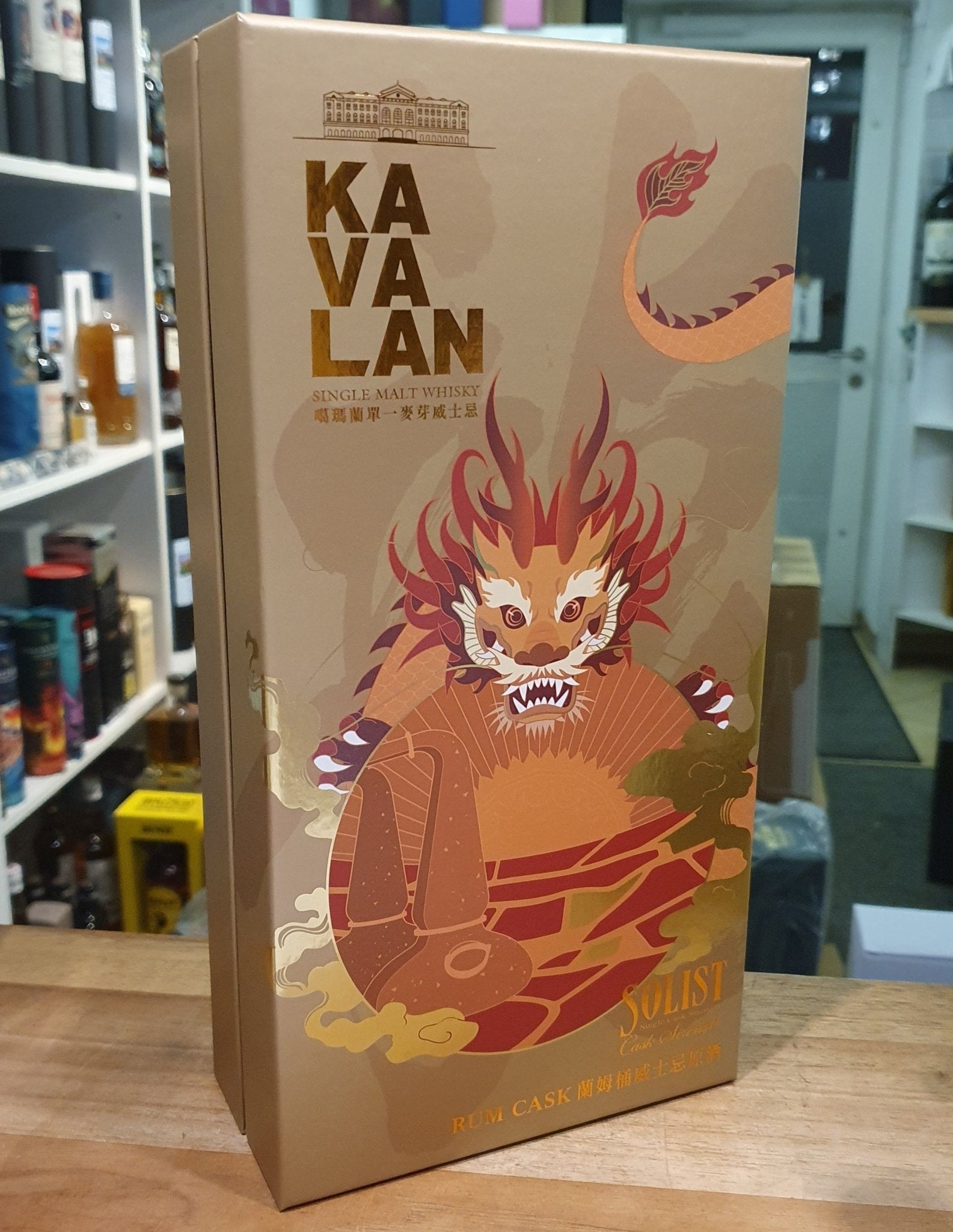 alt
Kavalan Solist Rum cask Edition 2024 0,7l Fl 50,8%vol. Taiwan Whisky
