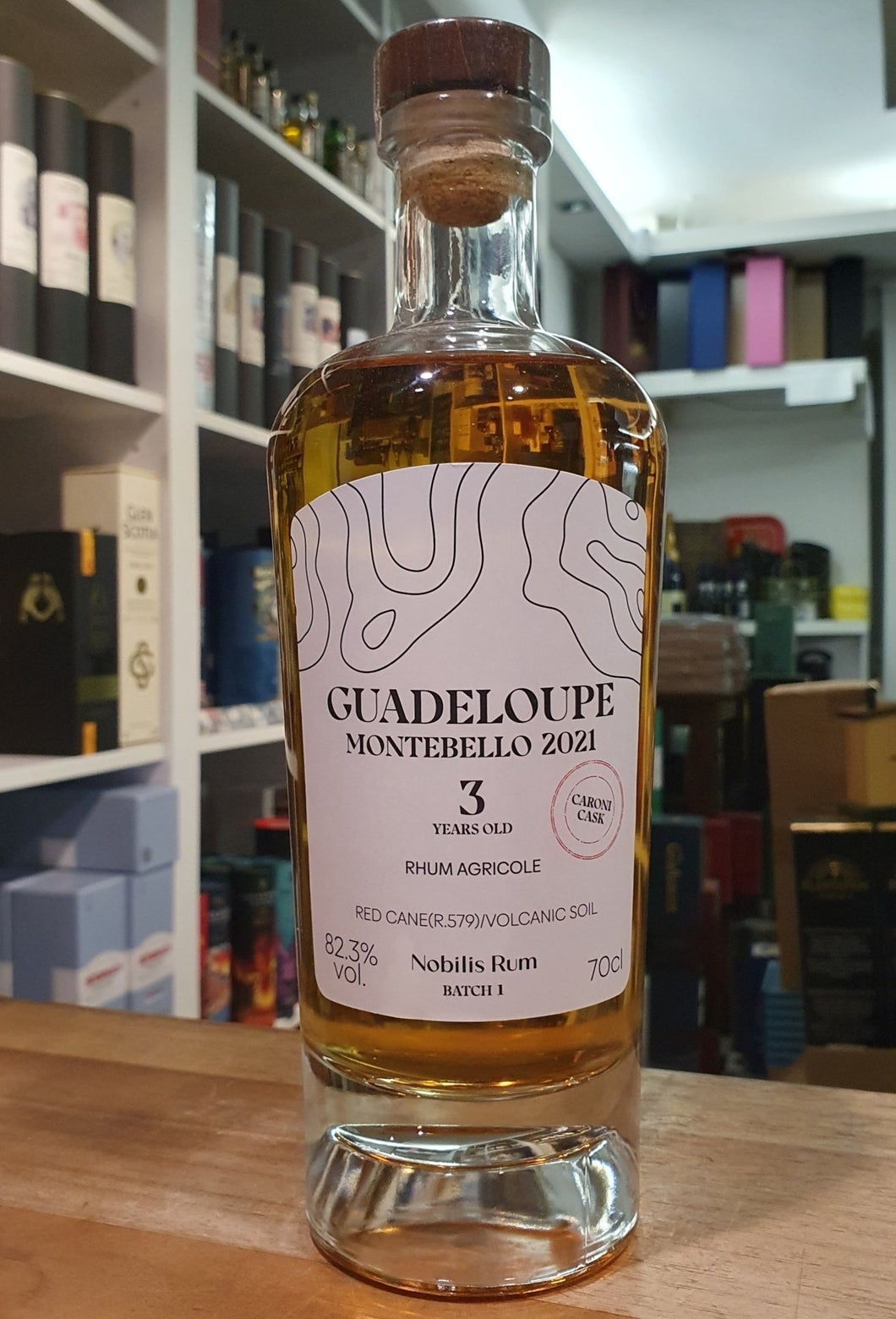 Nobilis Guadeloupe Caroni cask 3y Montebello Brut de Colonne Rum 0,7l inn-out-shop Nobilis Guadeloupe Caroni cask 3y Montebello Brut de Colonne Rum 0,7l inn-out-shop