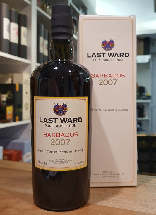 Velier Last Ward 2007 Barbados Mount Gay Rum 0,7l 60 %