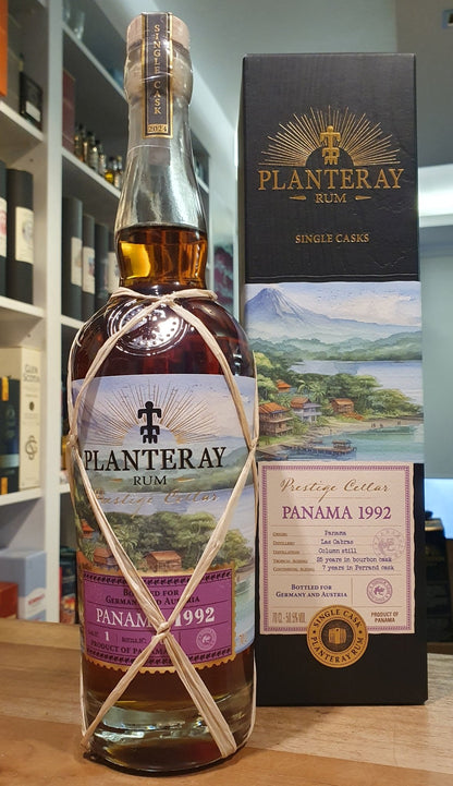 Planteray Prestige Cellar Panama 1992 Rum 0,7l 50,5 % vol. single cask Rum Plantation