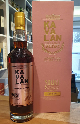 Kavalan Solist Madeira Cask 2022 0.7l Fl 58,6%vol. Taiwan Whisky # rh