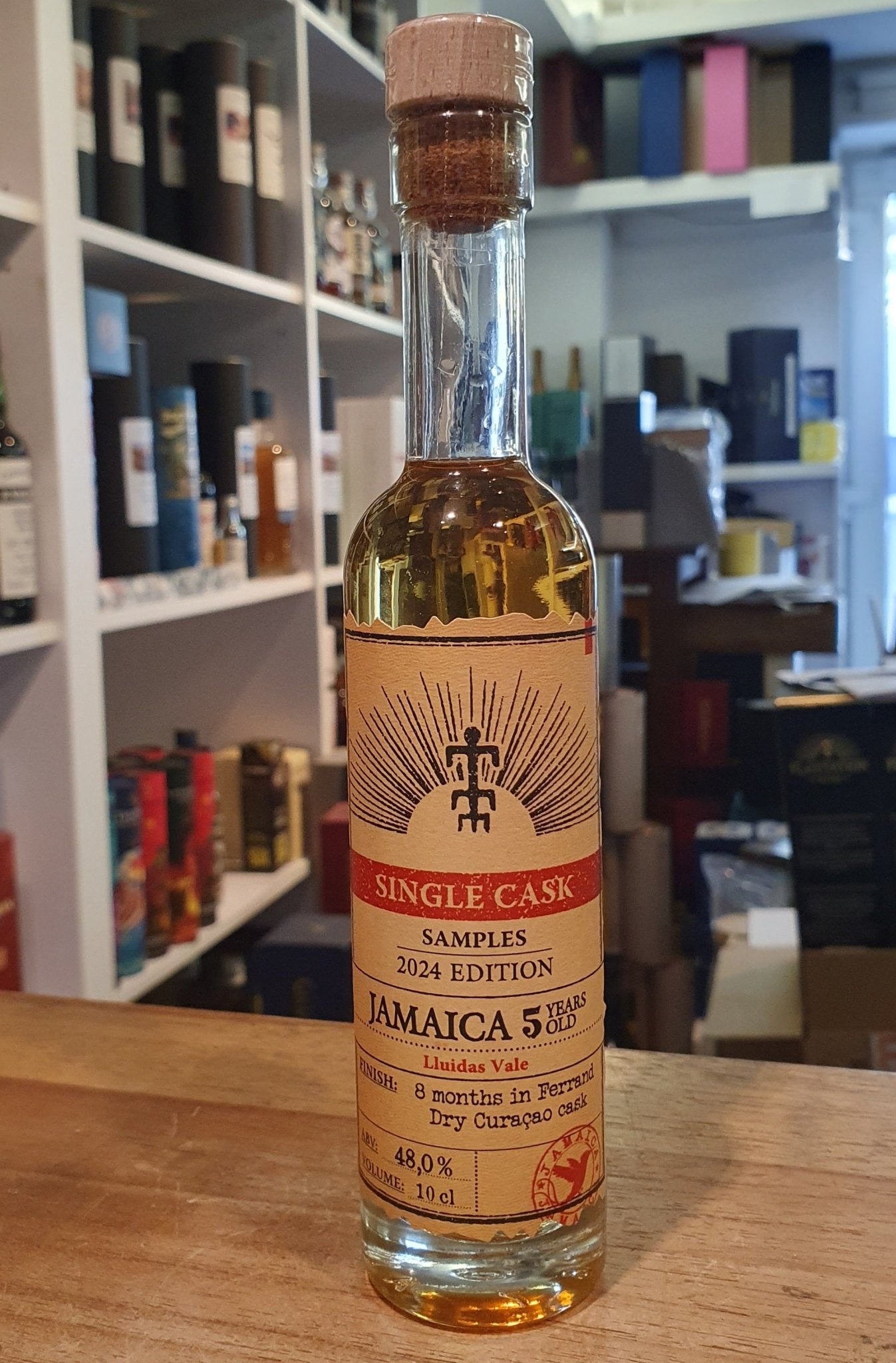 Planteray MINI vzorky Jamaica 5y 2024 Curacao Cask 0,1l 48 % vol. single cask Rum Plantation