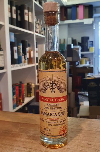 Planteray MINI Samples Jamaica 5y 2024 Curacao Cask 0,1l 48 % vol. single cask Rum Plantation