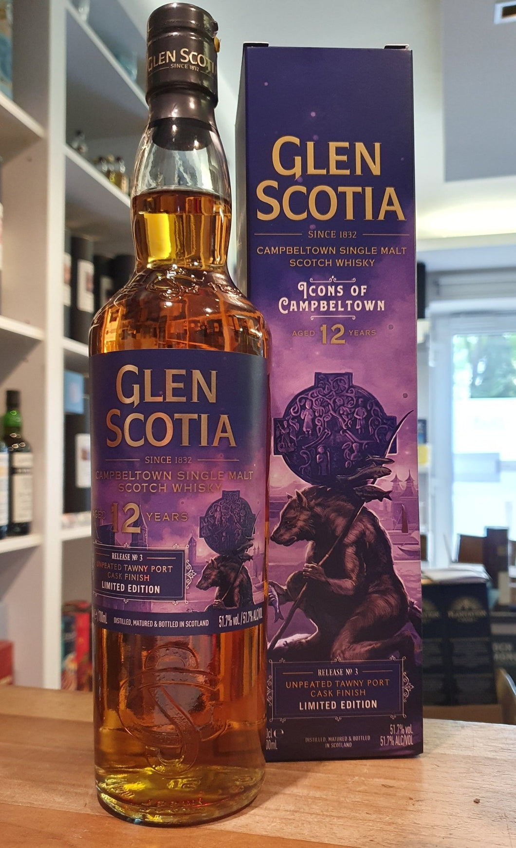 Glen Scotia The Wulver Icons of Campbeltown 3 Tawny Port Finish 12y 0,7l 51,7%vol. glenscotia