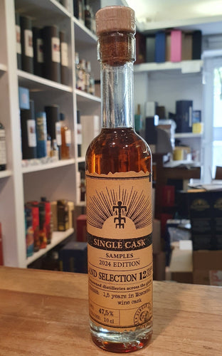 Planteray MINI Samples Land Selection 12y 2024 Moscatel Cask 0,1l 47,5 % vol. single cask Rum Plantation