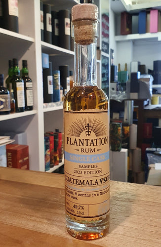 Plantation MINI Samples Guatemala VSOR 2023 Madeira Finish XO 0,1l 49,7 % vol. single cask Rum Planteray