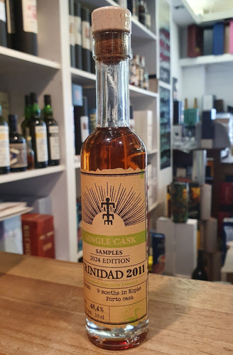 Planteray MINI Samples Trinidad 2011 2024 kopke Porto Cask 0,1l 48,4 % vol. single cask Rum Plantation