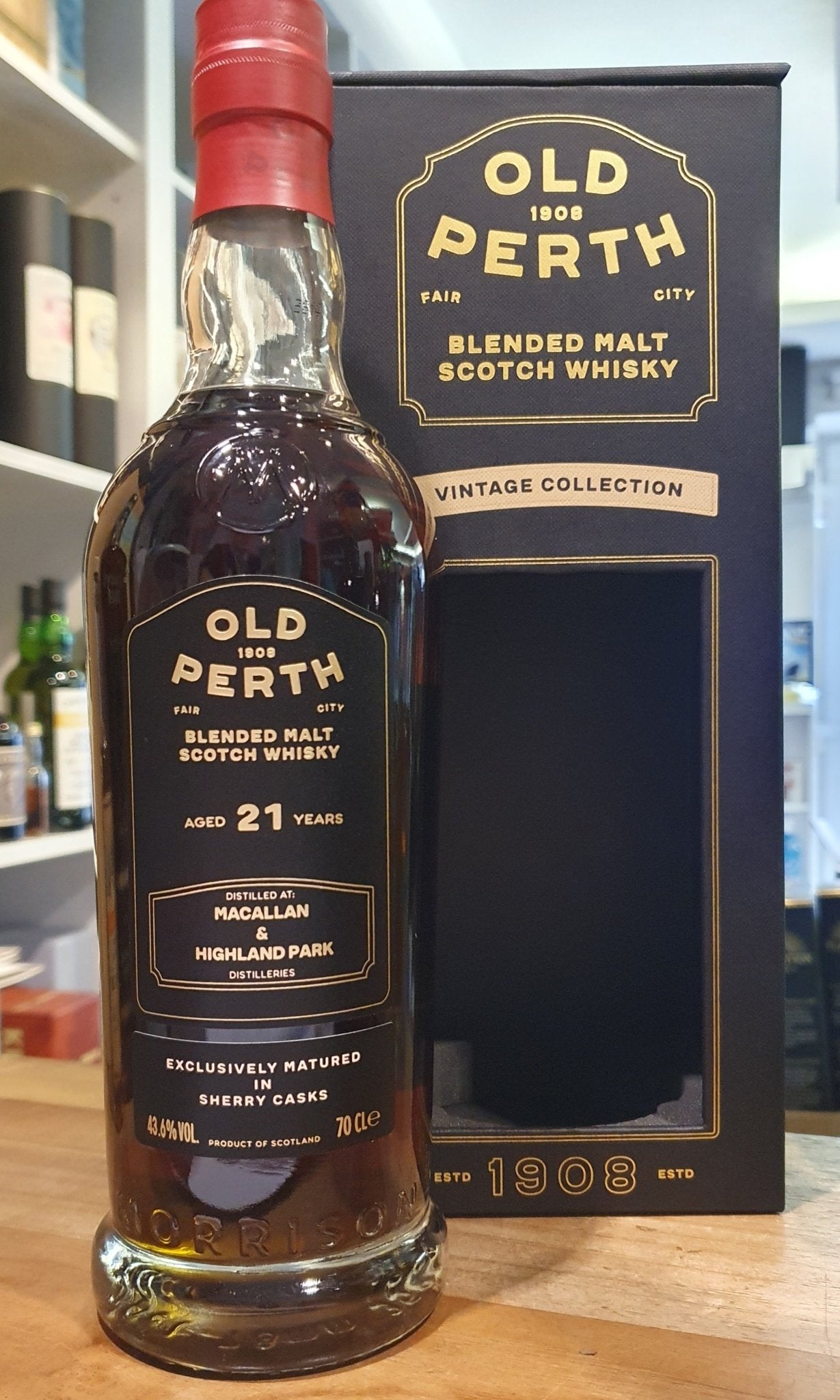 Macallan Highland Park 21 Jahre Old Perth Edition 0,7l 43,6% vol. Whisky cask strength