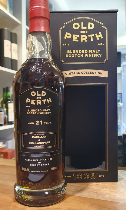 Macallan Highland Park 21 Jahre Old Perth Edition 0,7l 43,6% vol. Whisky cask strength