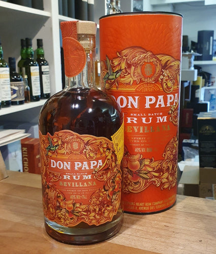 Don Papa Rum Sevillana cask finish 2 0,7l 40 % vol. mit Geschenk Dose