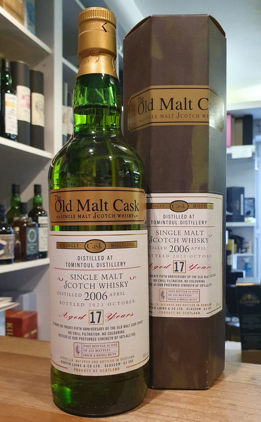 Tomintoul 2006 single cask 17Y 50% vol. 0,7l Whisky Hunter Laing OMC hl56885