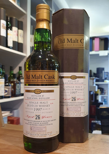 Blair Athol 1997 single cask 26y 50% vol. 0,7l old malt Whisky Hunter Laing OMC hl56886