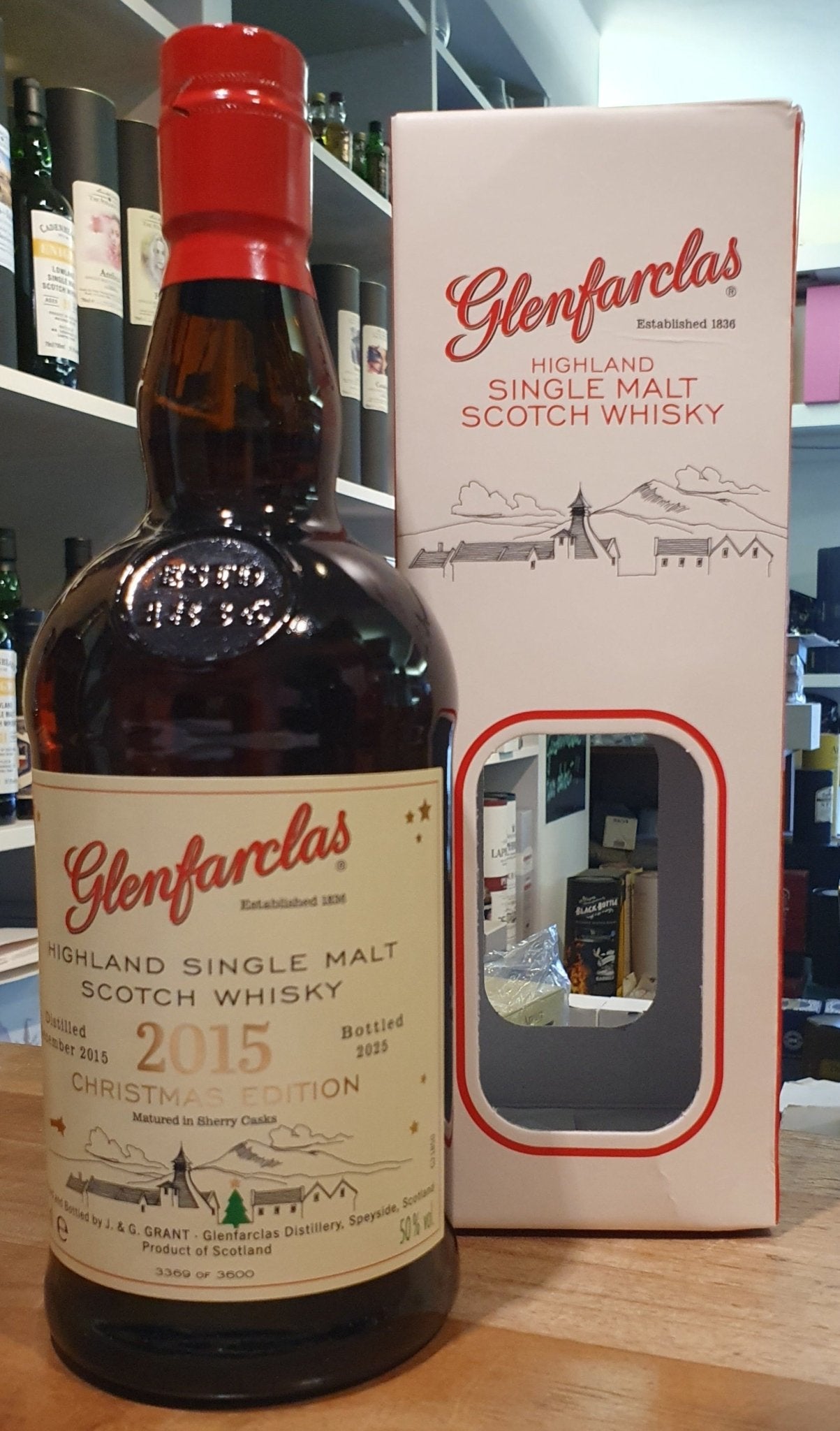 Glenfarclas 2015 2025 Vintage Christmas Edition 0,7l 46% vol. single malt scotch whisky