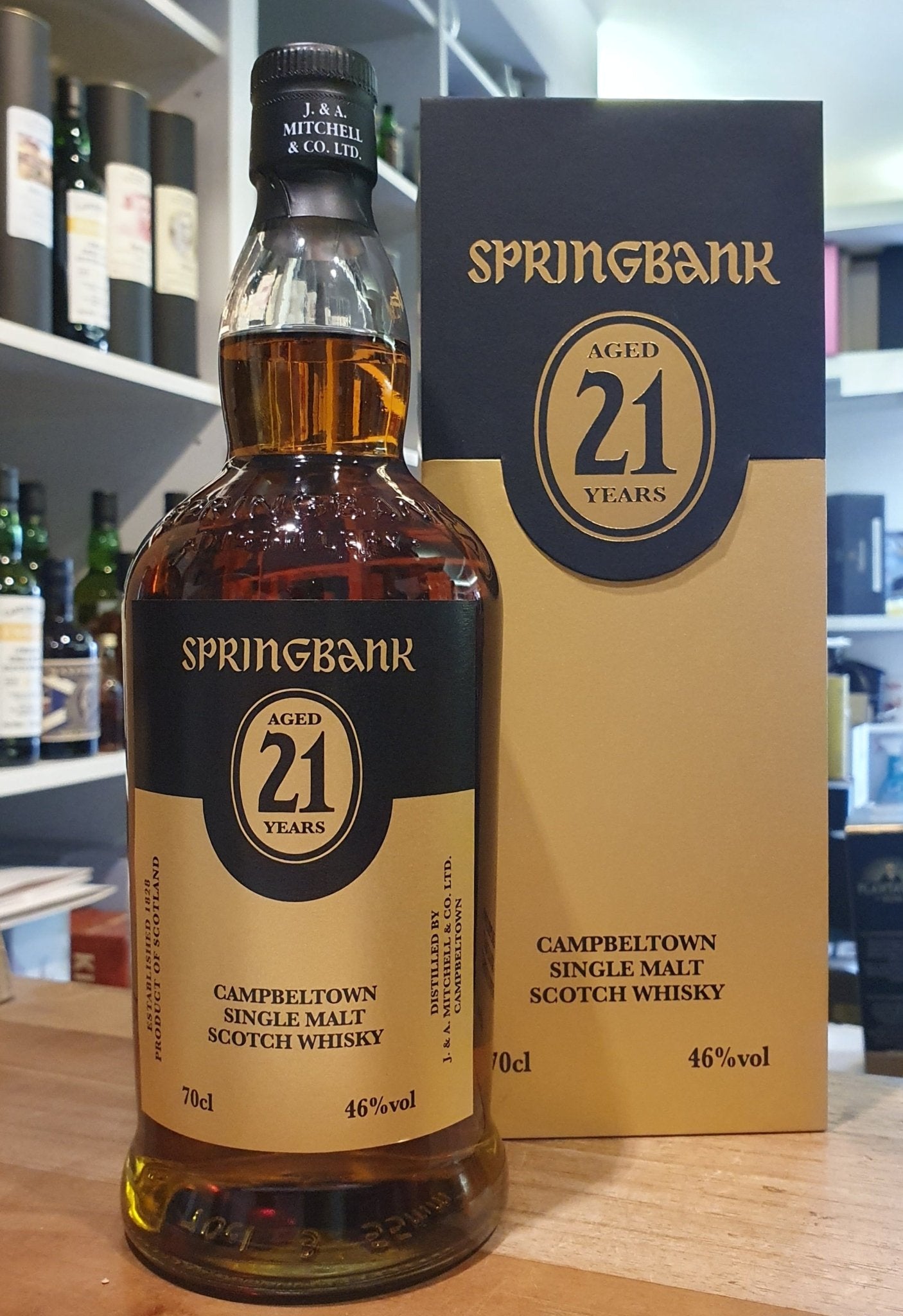 Springbank 21y NEW 2025 0,7l 46% vol. Campbeltown whisky Limited Edition