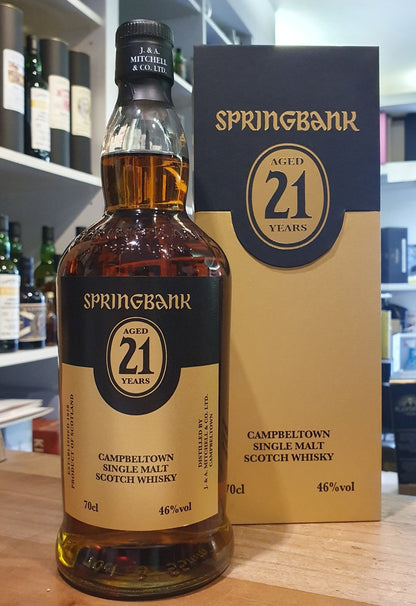 Springbank 21y NEW 2025 0,7l 46% vol. Campbeltown whisky Limited Edition