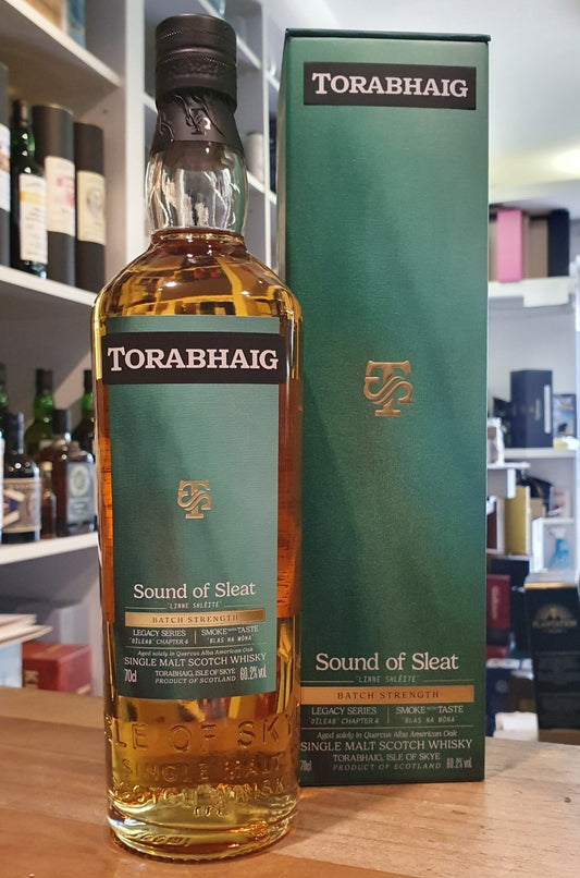 Torabhaig Batch Strength Sound of Sleat 2025 0,7l 60,2% obj. s dárkovým balením Whisky Skye The Legacy Series single malt