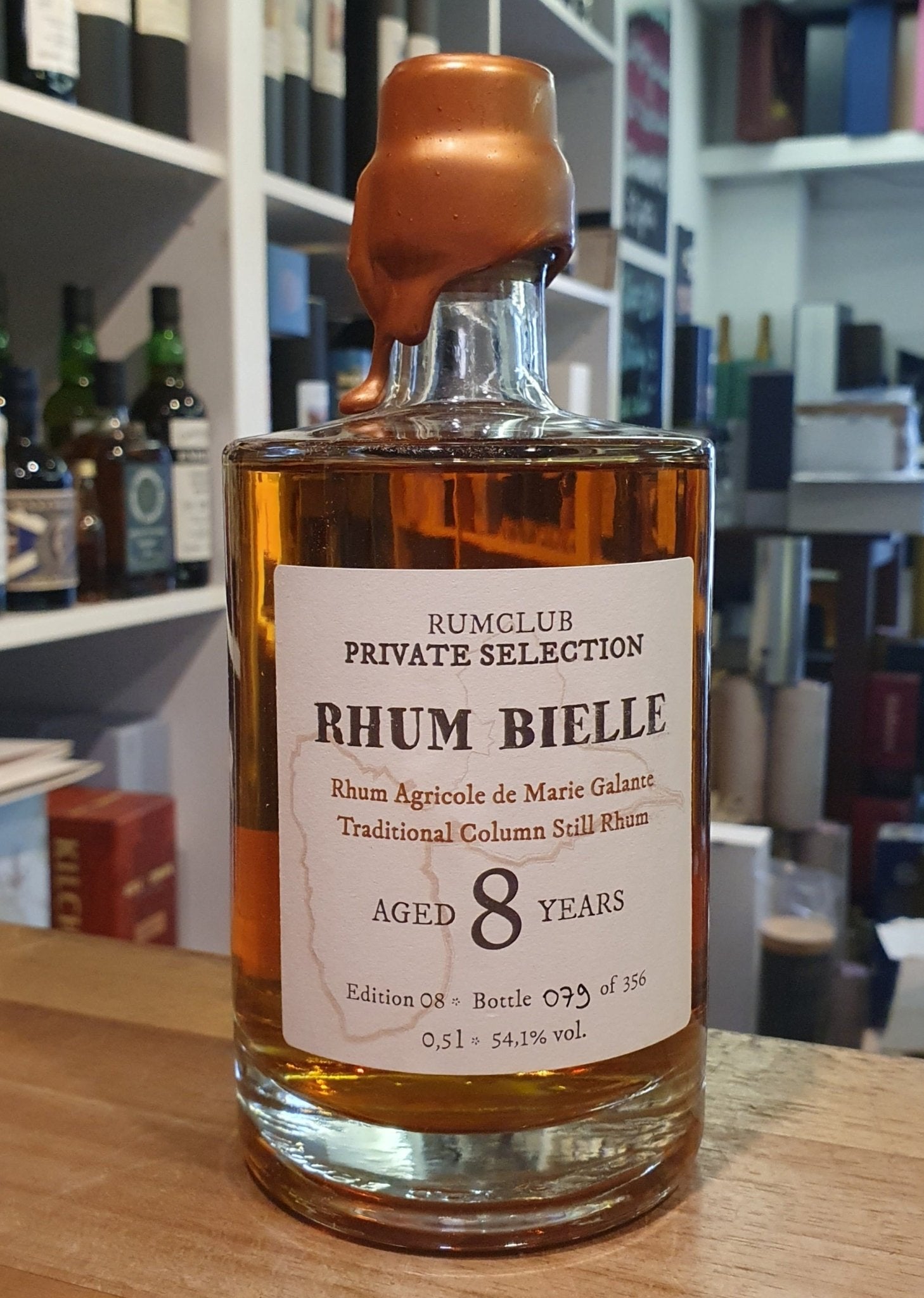 Rumclub Edition 8 Bielle Marie Galante 54,1% 0,5L Rhum Agricole rum club Private Selection 08