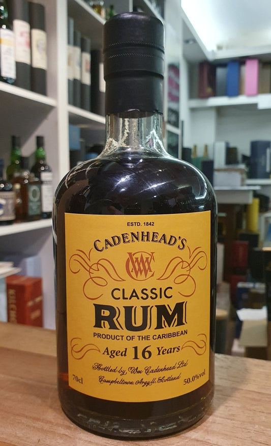 Cadenhead´s classic 2008 16y limited Rum 50 % vol. 0,7l Barbados, GUYANA REV ?