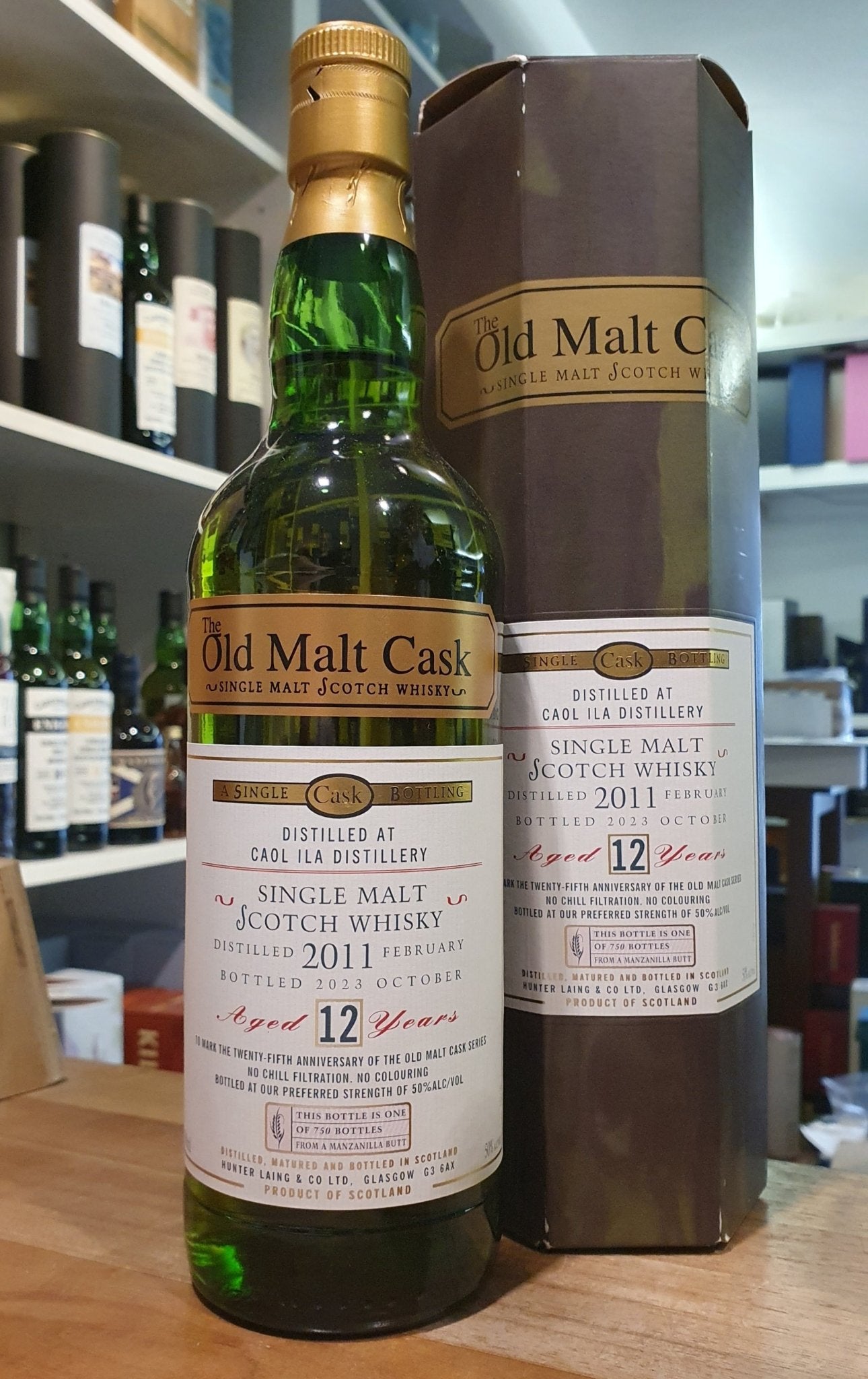alt
Caol Ila single cask 2011 s GP 2023 Manzanilla Butt 12Y Islay OMC 50% vol. 0,7l old malt cask Whisky Hunter Laing hl alt