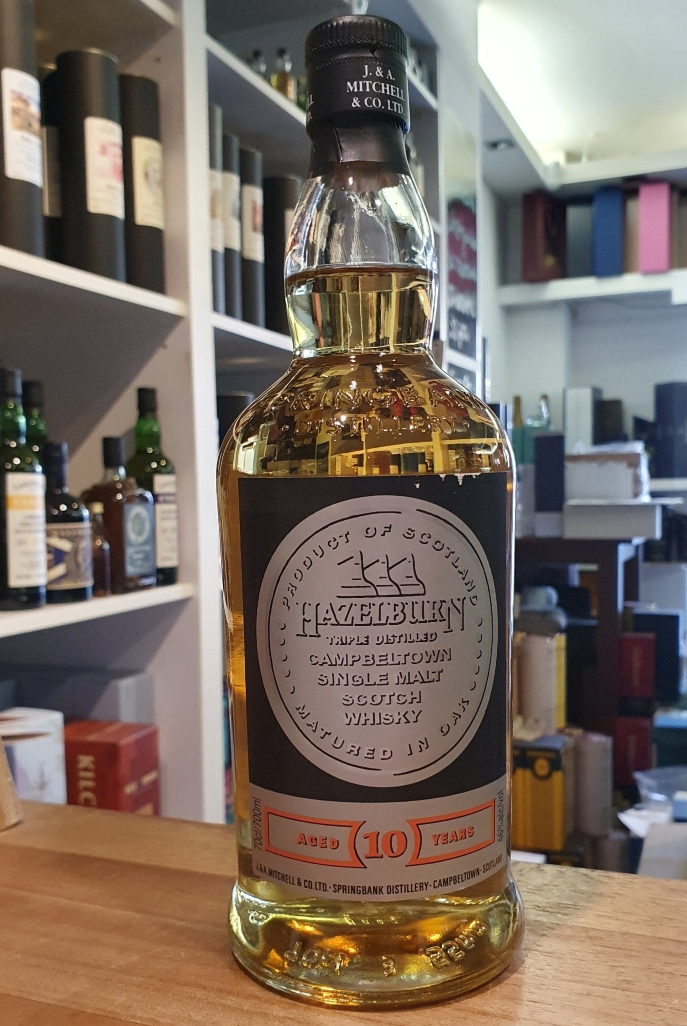Hazelburn 10y Bourbon Cask 2025 NEW 0,7l 46 % vol. Whisky Campbeltown