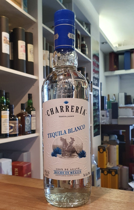 Charreria Tequila Tesistan Jalisco blanco 100% Agave 0,7L Fl 40% vol. dest.santa lucia