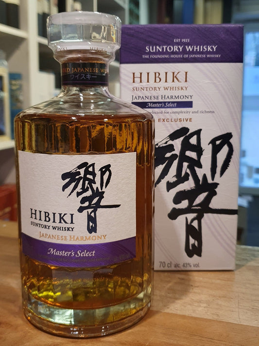 Hibiki Japanese Harmony Masters Select travel exclusiv 0,7l Fl 43% obj. Whisky Suntory blend Japonsko