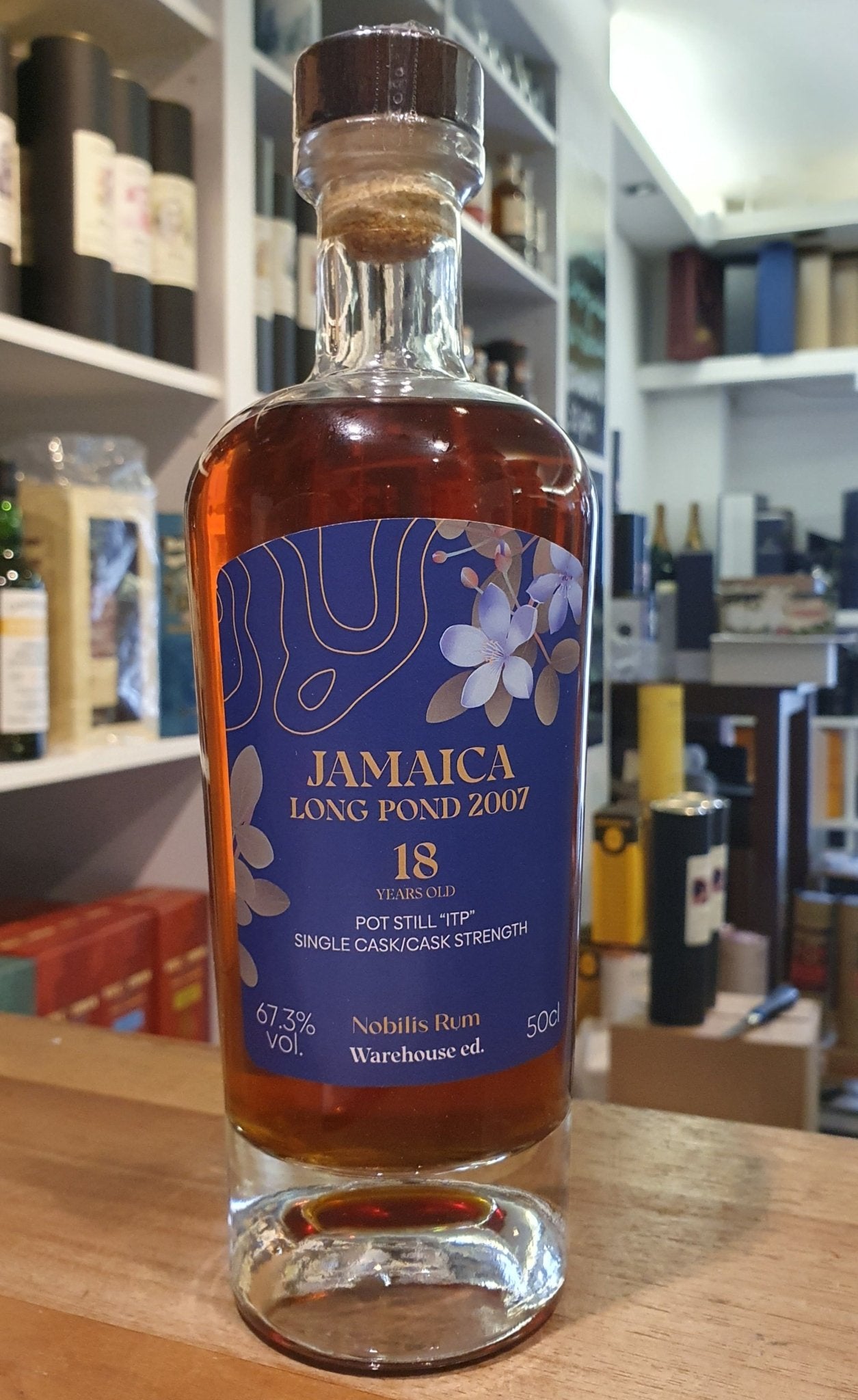 Nobilis Warehouse ed. Jamaica Long Pond 2007 18y ITP 0,5l xx 57,3% vol. single cask rum Jamaica