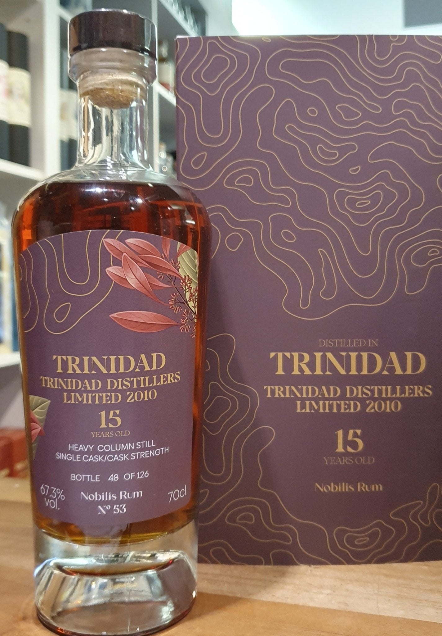 Nobilis Trinidad Distillers 2010 15y 0,7l 53 67,3% vol. single cask tdl rum