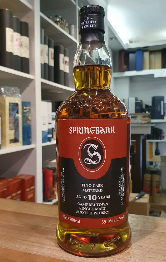 Springbank 10y Fino cask strength 2025 NEU o.Dose 0,7l 55 % vol. Whisky