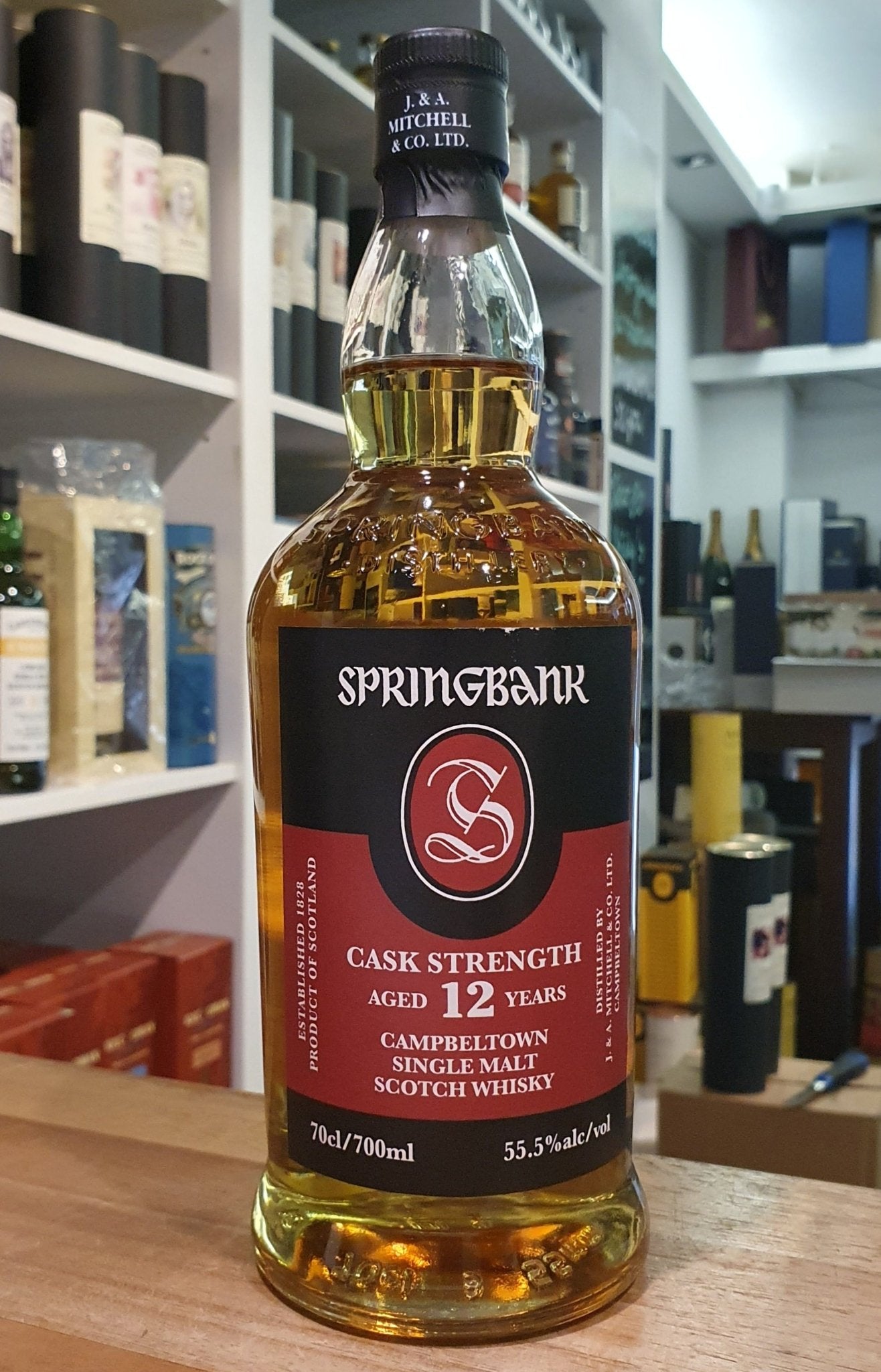 Springbank 12y 2025 B28 cask strength NEU o.Dose 0,7l 55,5 % vol. Whisky