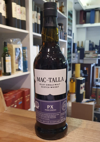 Mac - Talla PX 2.0 cask limited edition cask strength Whisky Islay single malt 0,7l 52,8% vol. mit GP Morrison