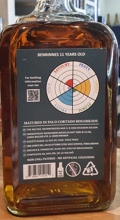Benrinnes 11y Palo Cortado cask Cadenhead's 0,7l 46 %vol. 02 2026 Whisky