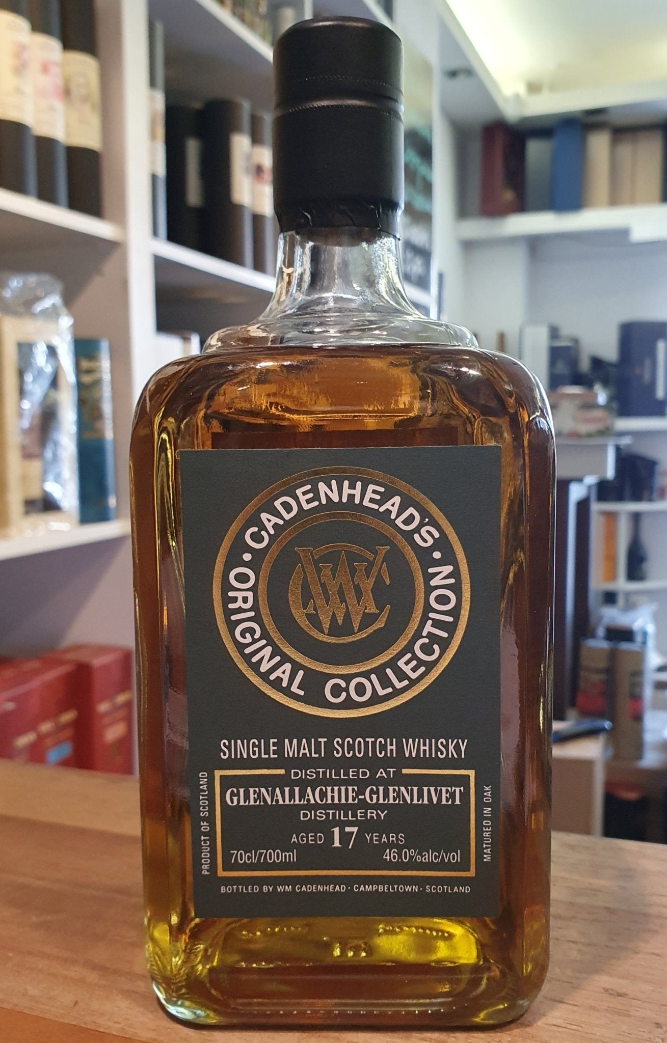 Glenallachie - Glenlivet 17y Cadenhead's 0,7l 46 %vol. 02 2026 Whisky