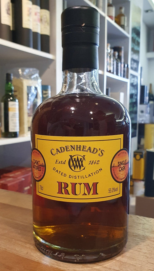 Foursquare single cask 2007 16y Cadenhead´s 55 % vol. 0,7l Rum