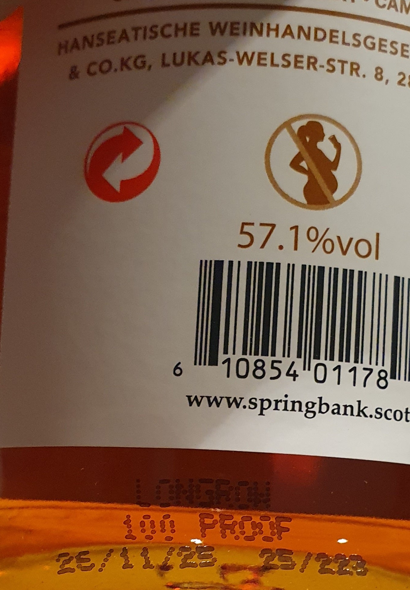Longrow 100 Proof Rioja cask B2 Release 2026 11 2025 0,7l 57,1% vol. Whisky Neu